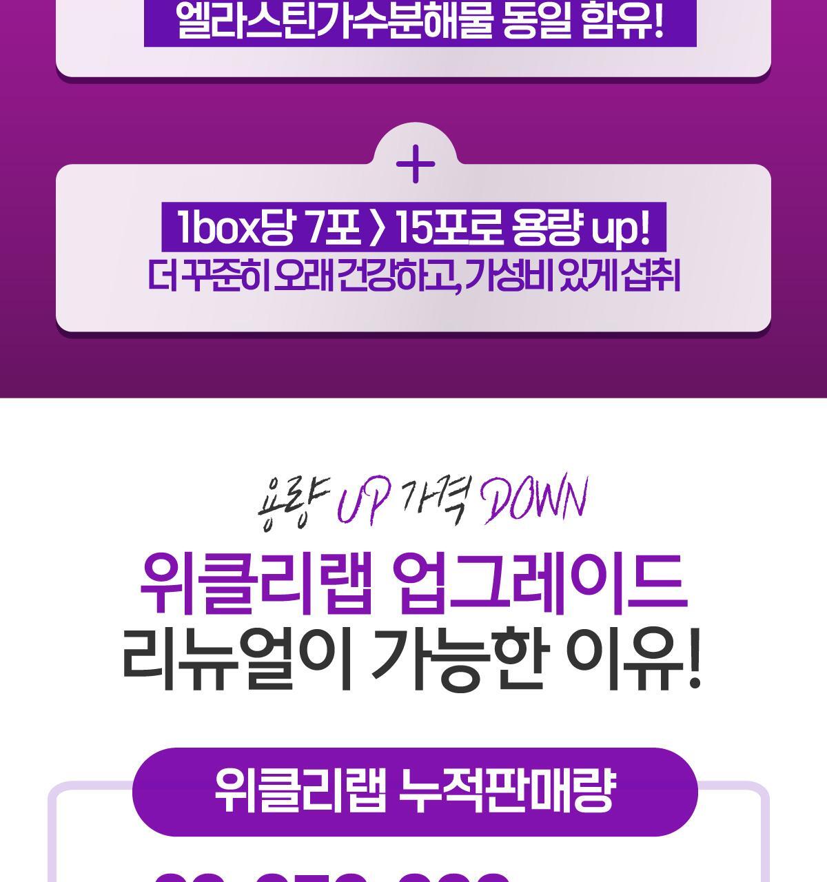 위클리랩 이너플리 15포입 (Re) (15일분) 상세페이지 5