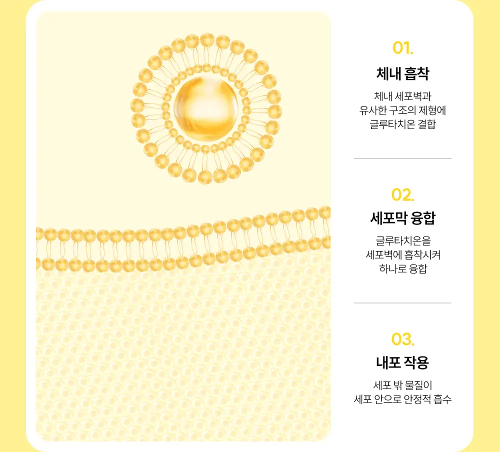 헬시플레이스 더블 토닝 화이트 리포좀 글루타치온 30포 (1개월분) 상세페이지 11