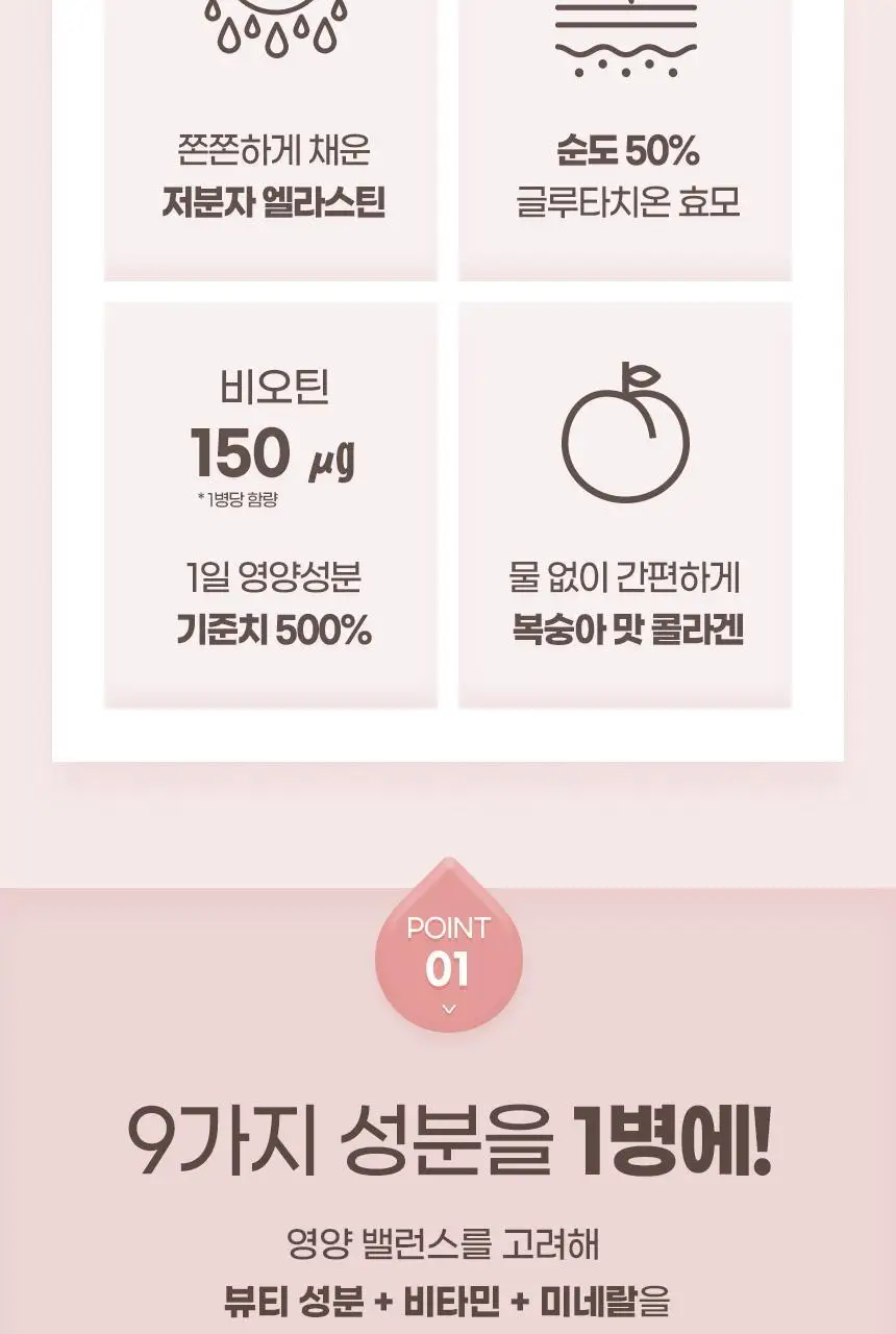 GNM 올인원 액상 콜라겐 글루타치온 부스터 7입 +1입 증정 (8일분) 상세페이지 8