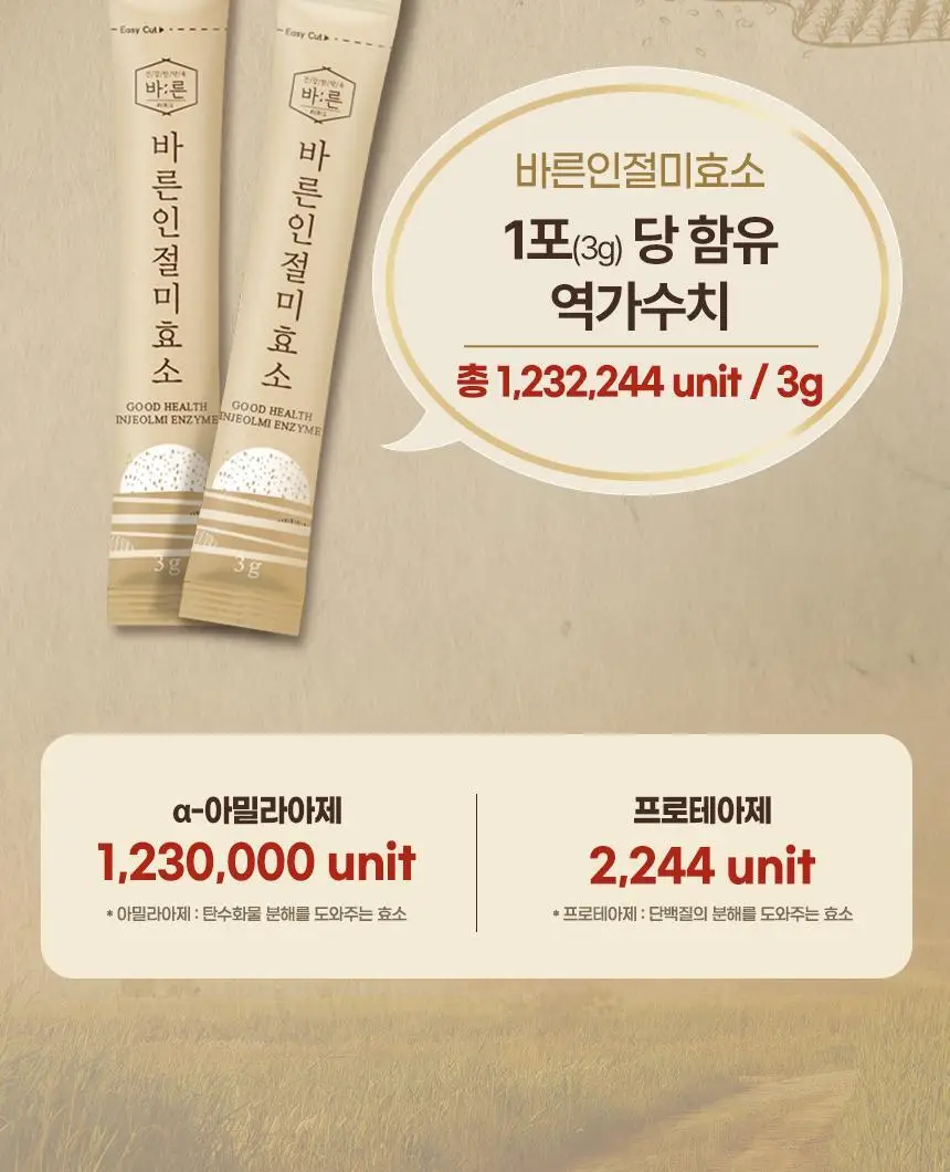건강한약속 바른효소 5종 택1 (곡물/파인/인절미/매실/유산균) (1개월분) 상세페이지 66