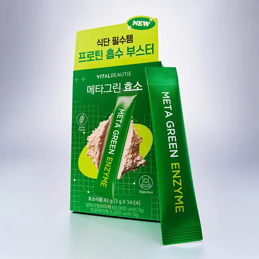 바이탈뷰티 메타그린 효소 14입