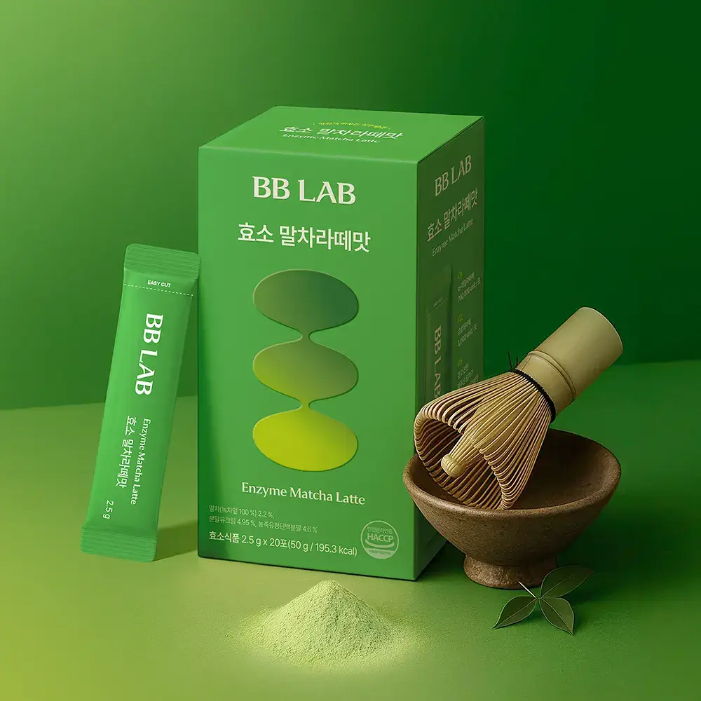 비비랩 효소 말차라떼맛 20포 (20일분)