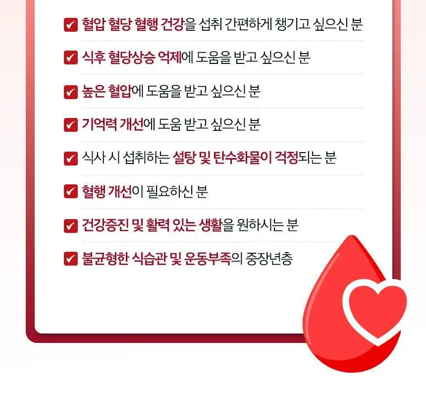 락티브 혈압&혈당 메가밸런스 바나바잎 코엔자임Q10 60정 (1개월분) 상세페이지 12