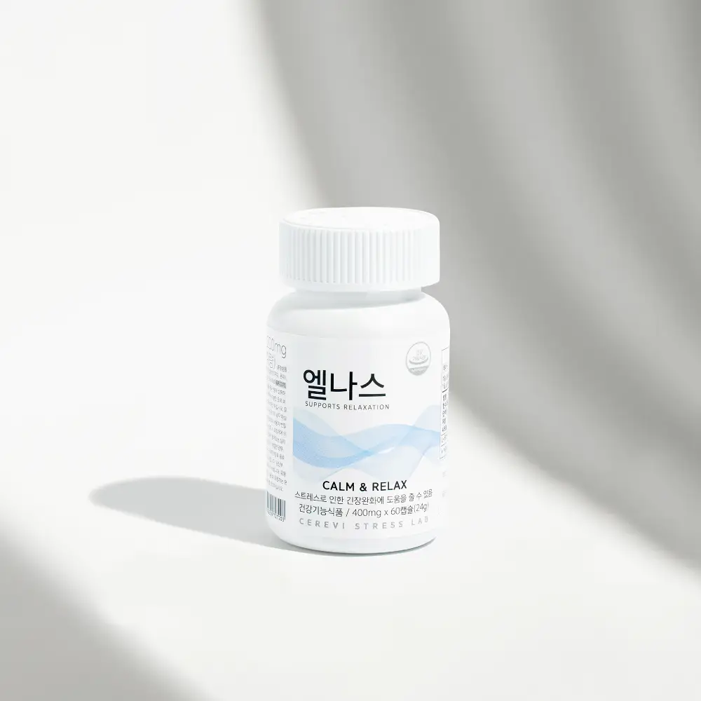 세레비 엘나스 Calm & Relax 스트레스 케어 60정 (2개월분)