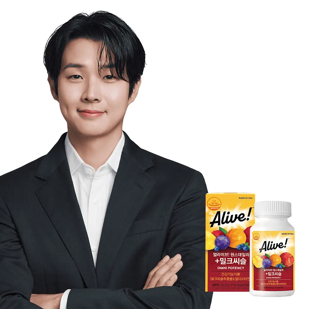 얼라이브 원스데일리 + 밀크시슬 60정 (2개월분)