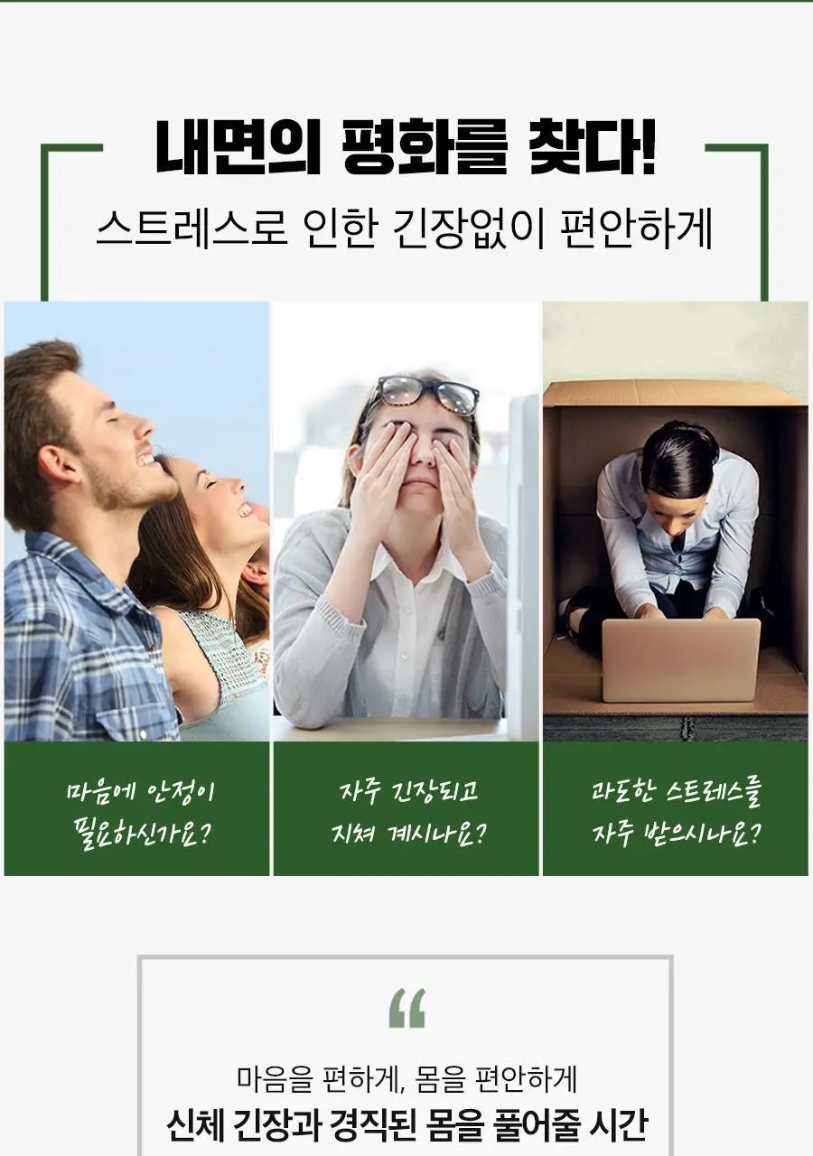 내츄럴플러스 스트레스엔 테아닌 60정 2박스 / 긴장완화 마그네슘 비타민B 상세페이지 5