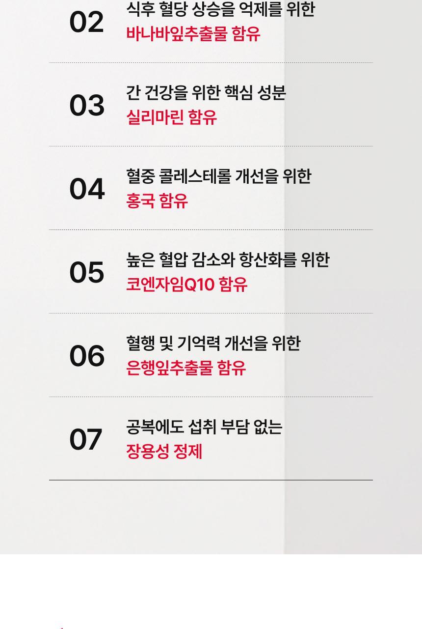 뉴트리원라이프 혈당 혈행 간 토탈케어 60정 (30일분) 상세페이지 7