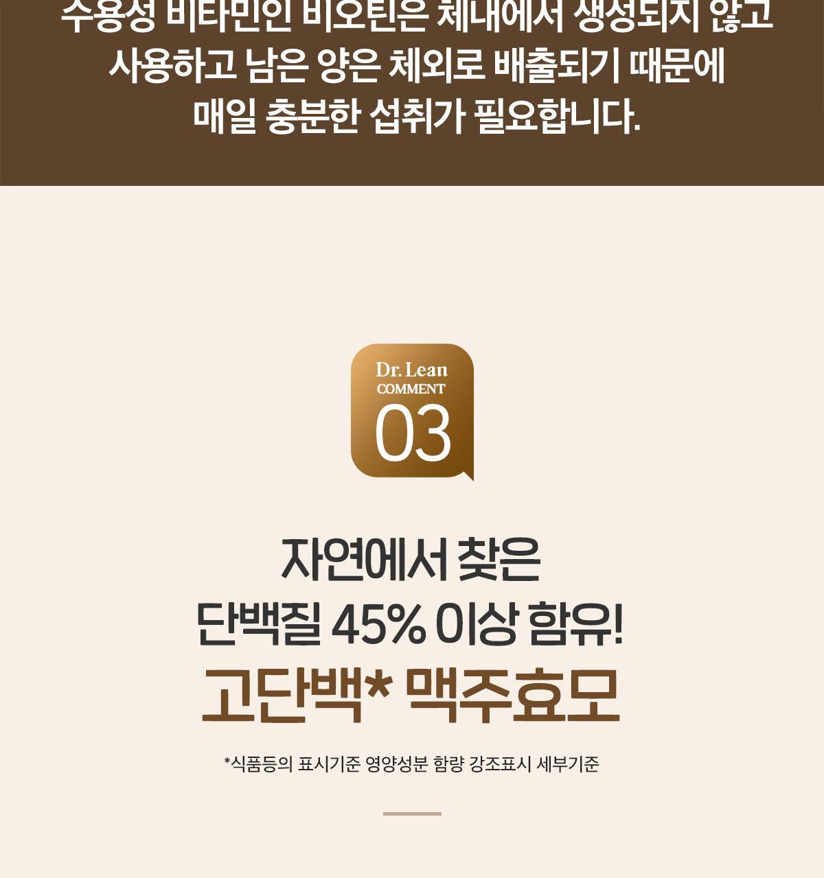 닥터린 독일산 맥주효모 비오틴 15000 맥스 60정 (2개월분) 상세페이지 25