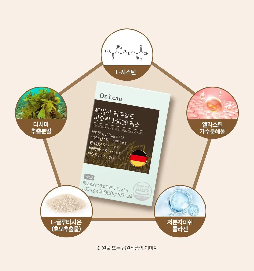 닥터린 독일산 맥주효모 비오틴 15000 맥스 60정 (2개월분) 상세페이지 40