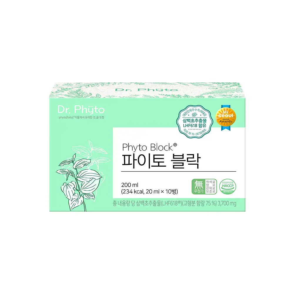 닥터파이토 파이토블락 10개입 (10일분)