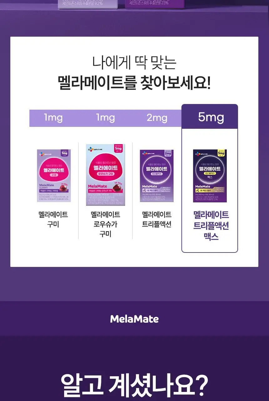 멜라메이트 트리플액션 맥스 30정 (1개월분) 상세페이지 4