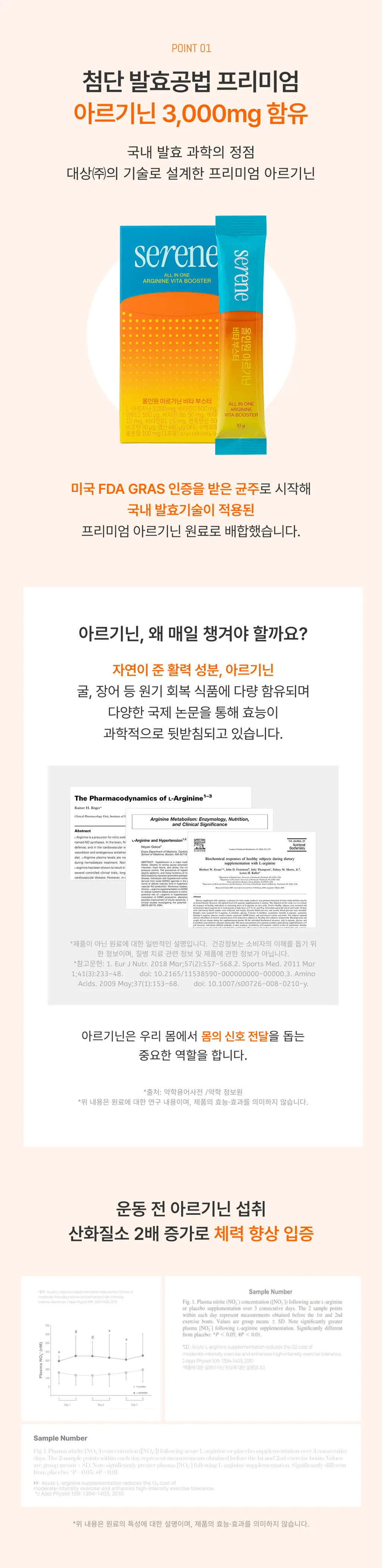 세렌 올인원 아르기닌 비타 부스터 오렌지맛 14포 (14일분) 상세페이지 2