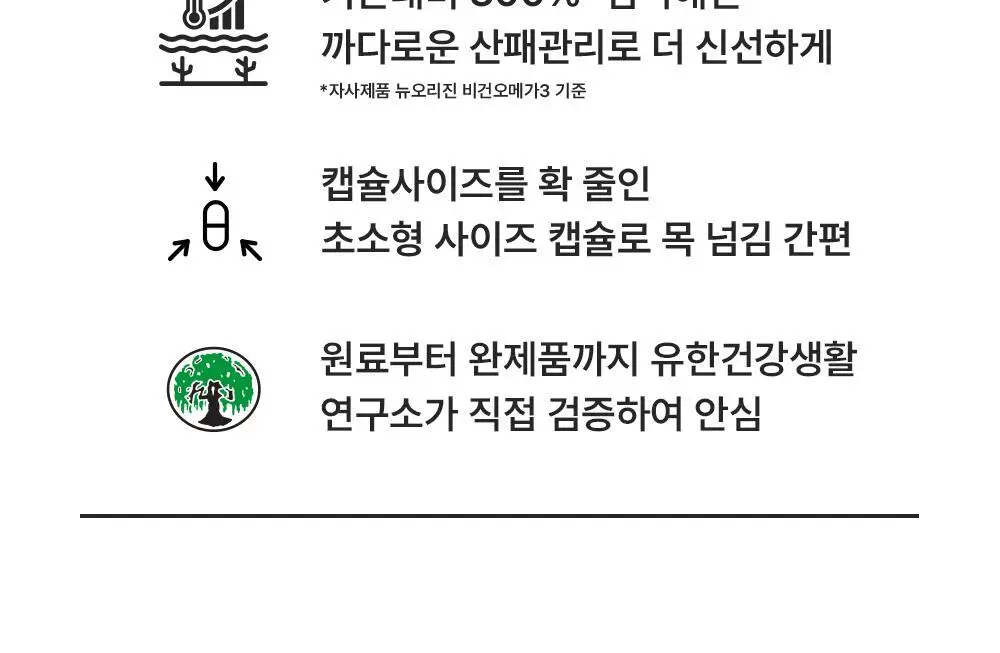 뉴오리진 알티지 오메가3 60캡슐 (1개월분) 상세페이지 3