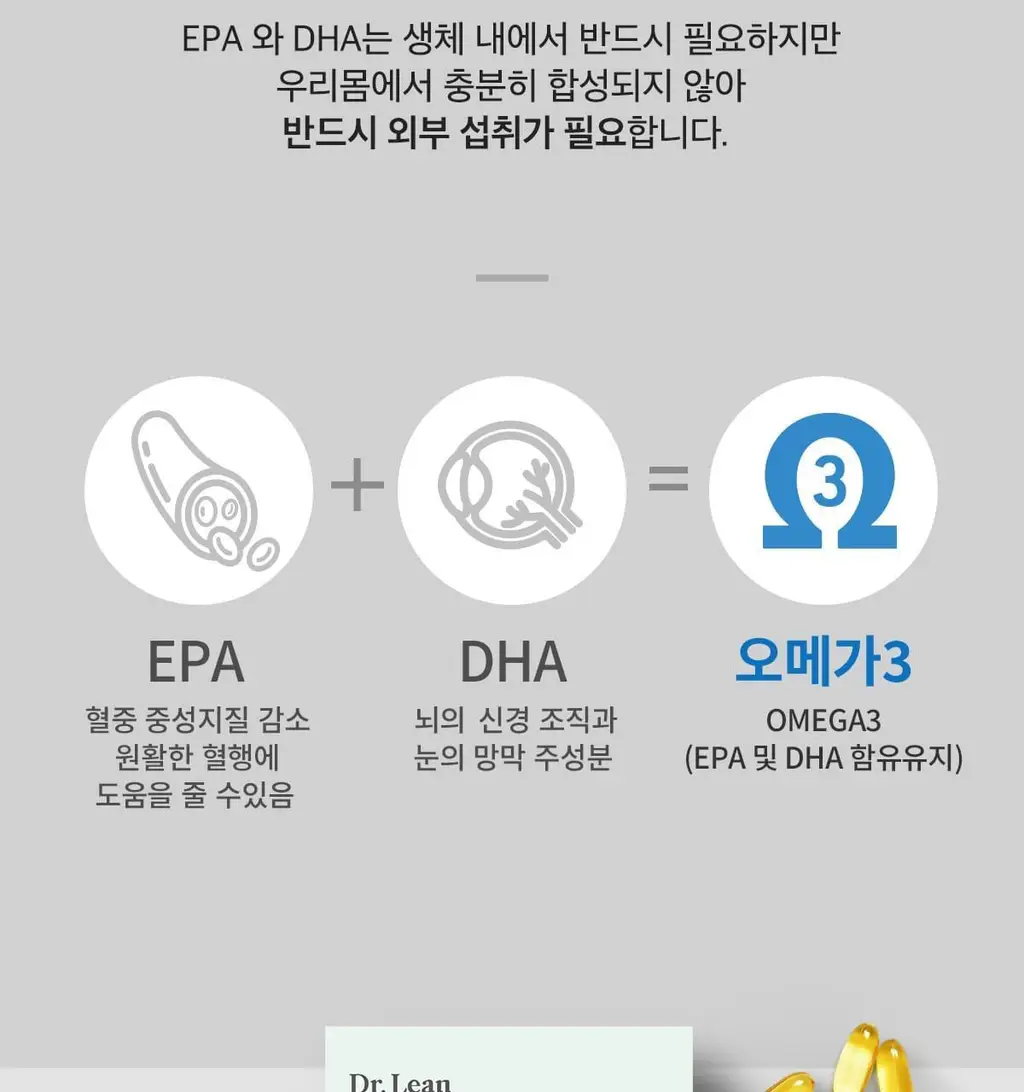 닥터린 초임계 알티지(rTG) 오메가3 30캡슐 (1개월분) 상세페이지 6