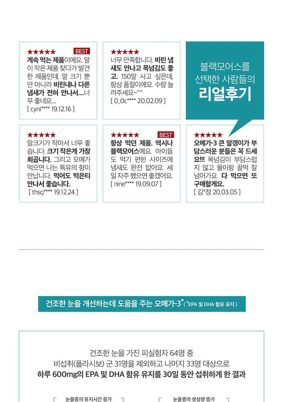 블랙모어스 오더리스 피시오일 80캡슐+80캡슐 (80일분) 상세페이지 8