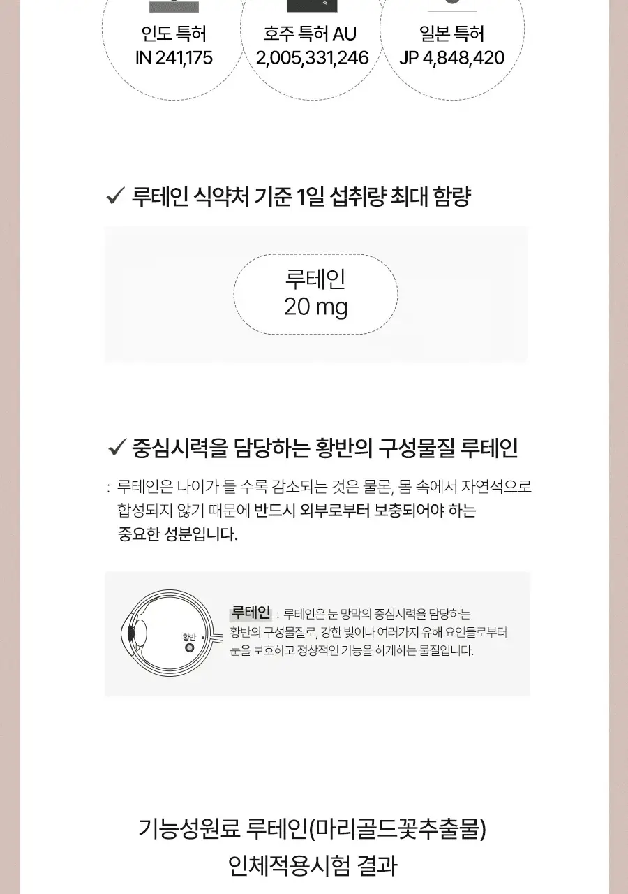 안국건강 아이원 루테인 미니 100 기프트 180캡슐 (6개월분) 상세페이지 9