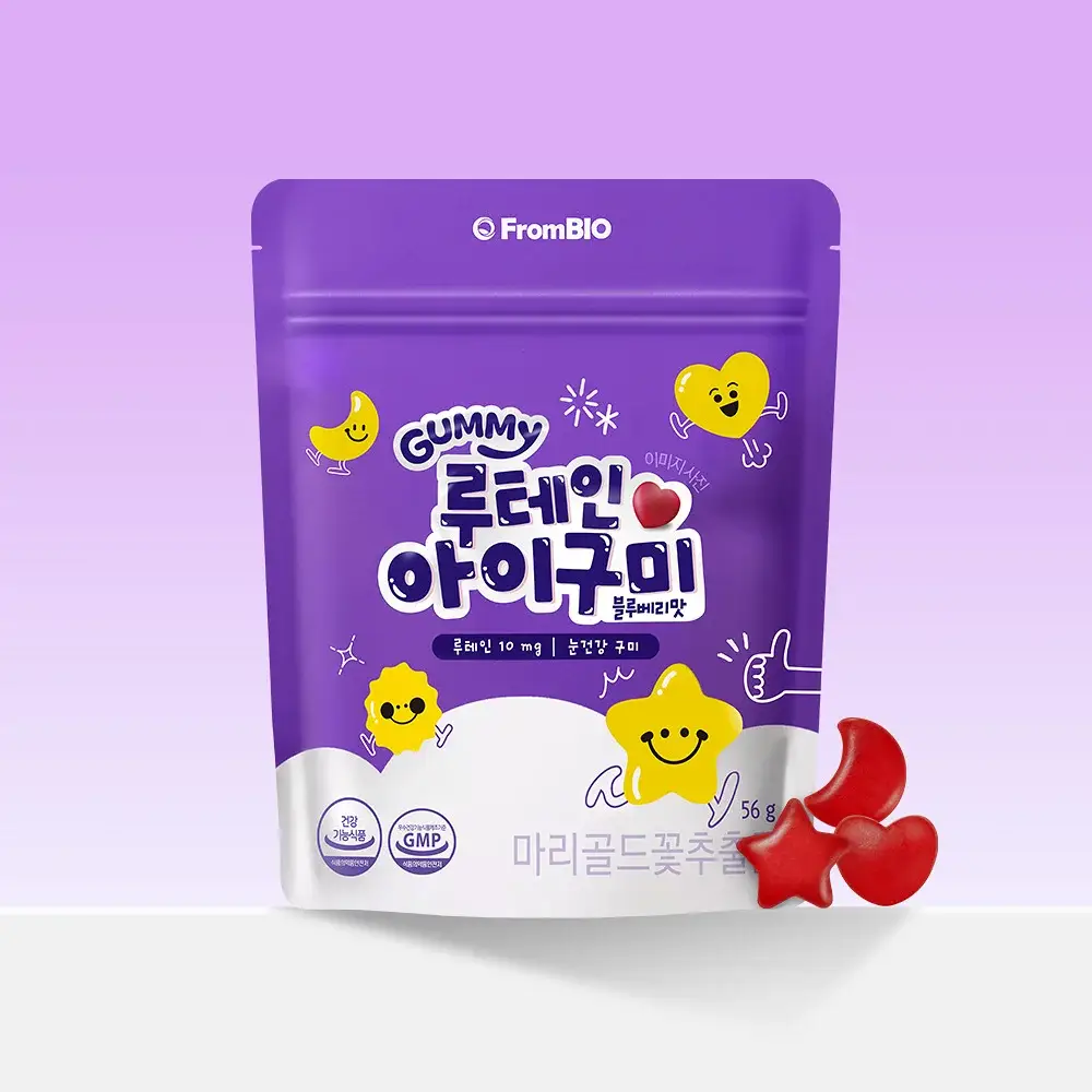 프롬바이오 루테인 아이구미 블루베리맛 14구미 (1주분)