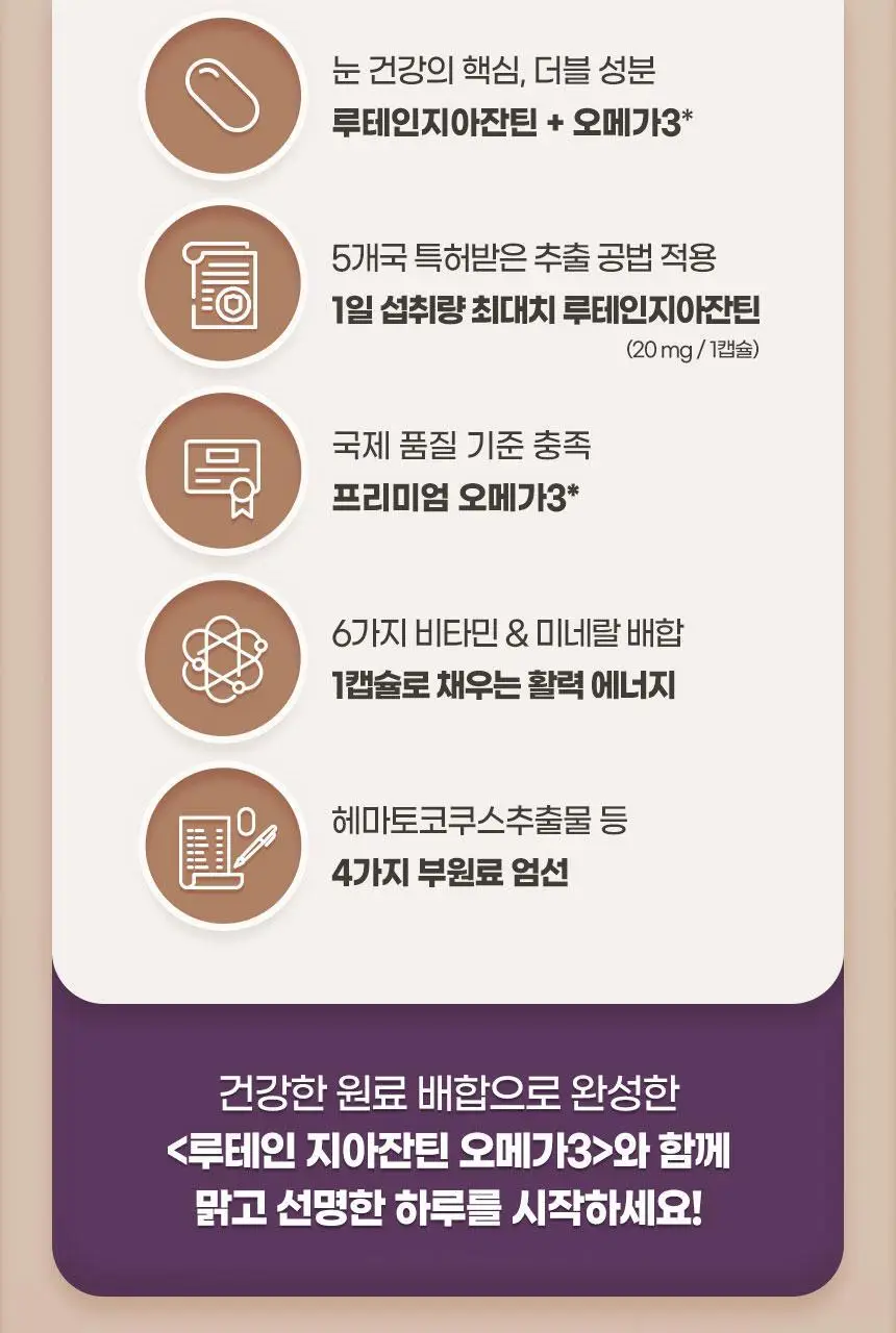 GNM 루테인 지아잔틴 오메가3 1박스 (총 1개월분) 상세페이지 10