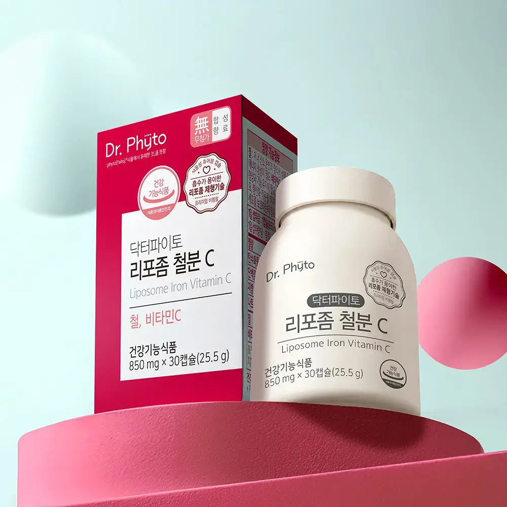 닥터파이토 리포좀 철분 C 30캡슐 (1개월분)