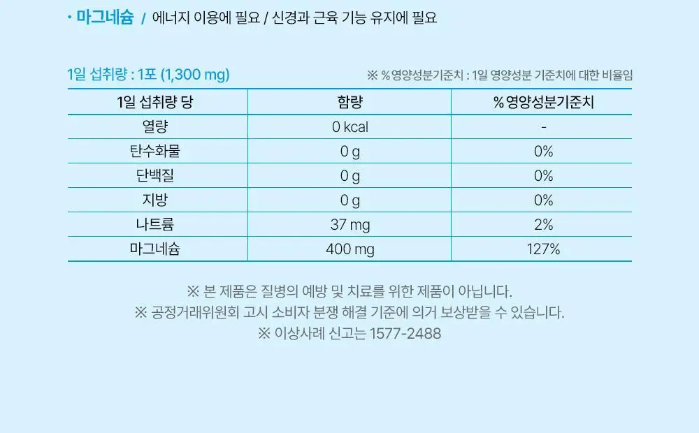 바이오렉트라 마그네슘 400 울트라 다이렉트 상세페이지 34