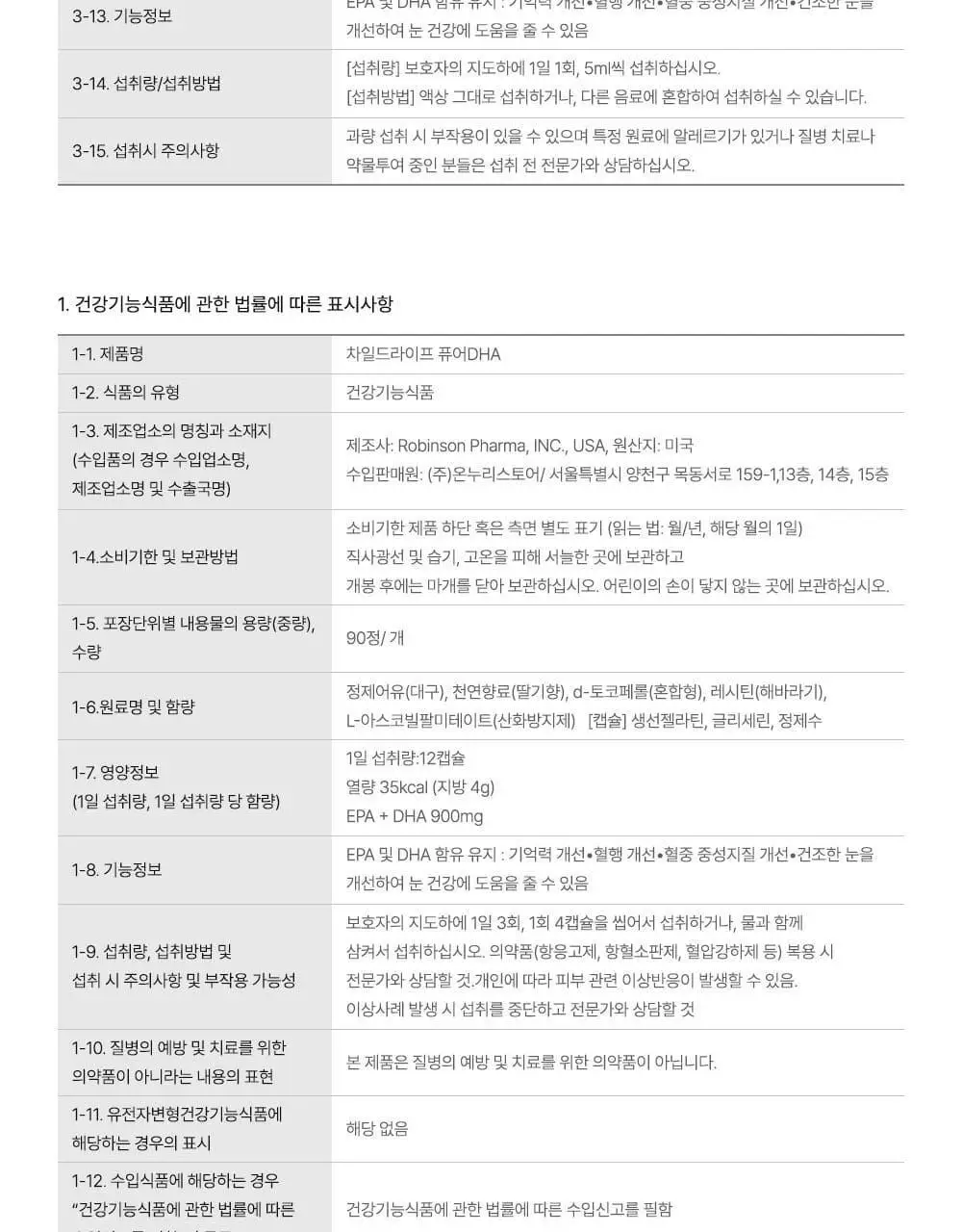 차일드라이프 액상 칼슘 마그네슘 473ml (1개월분) 상세페이지 39