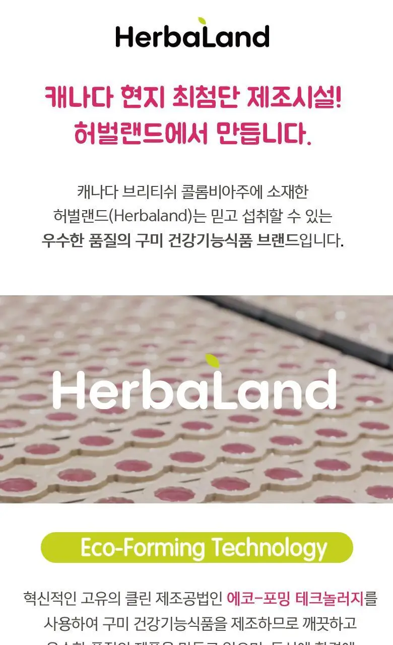 허벌랜드 키즈 키 포인트 칼슘 비타민D3 식물성 구미젤리 (1개월분) 상세페이지 14