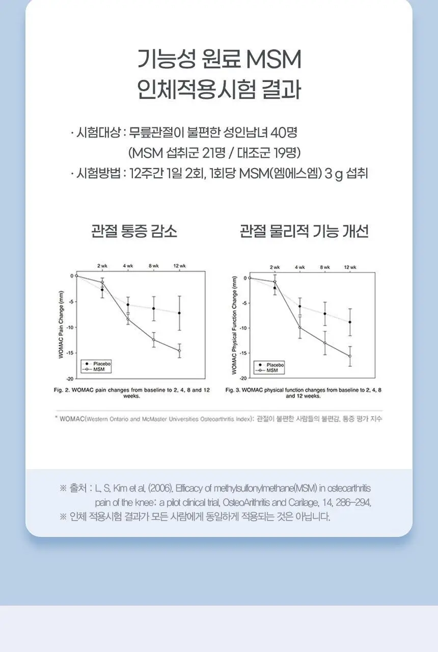 GNM 관절 연골 뼈건강엔 MSM 비타민D 비타민K2 60정 1박스 (1개월분) / 엠에스엠 상세페이지 15