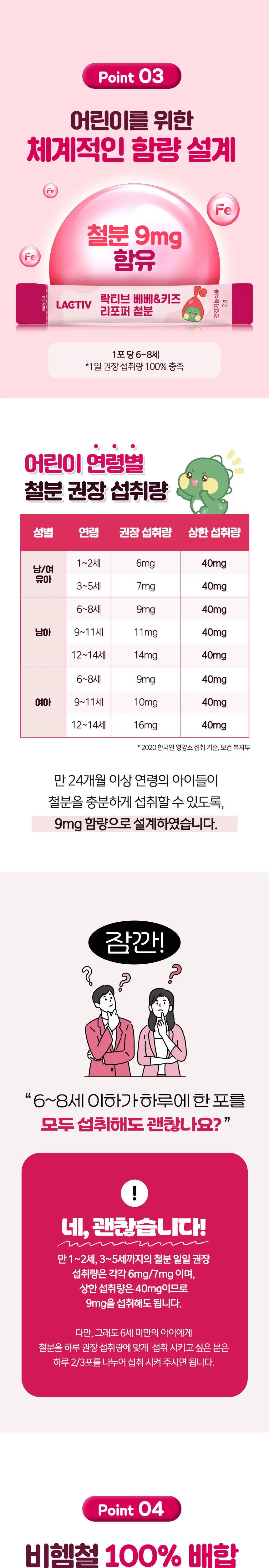 락티브 베베&키즈 리포퍼 철분 30포 (1개월분) 상세페이지 4