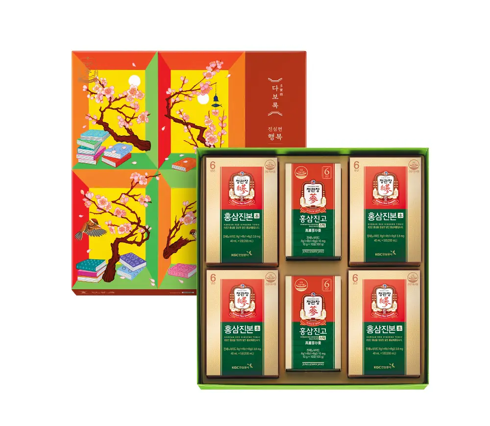 정관장 다보록 진심편행복(홍삼진본+홍삼진고) (40일분)