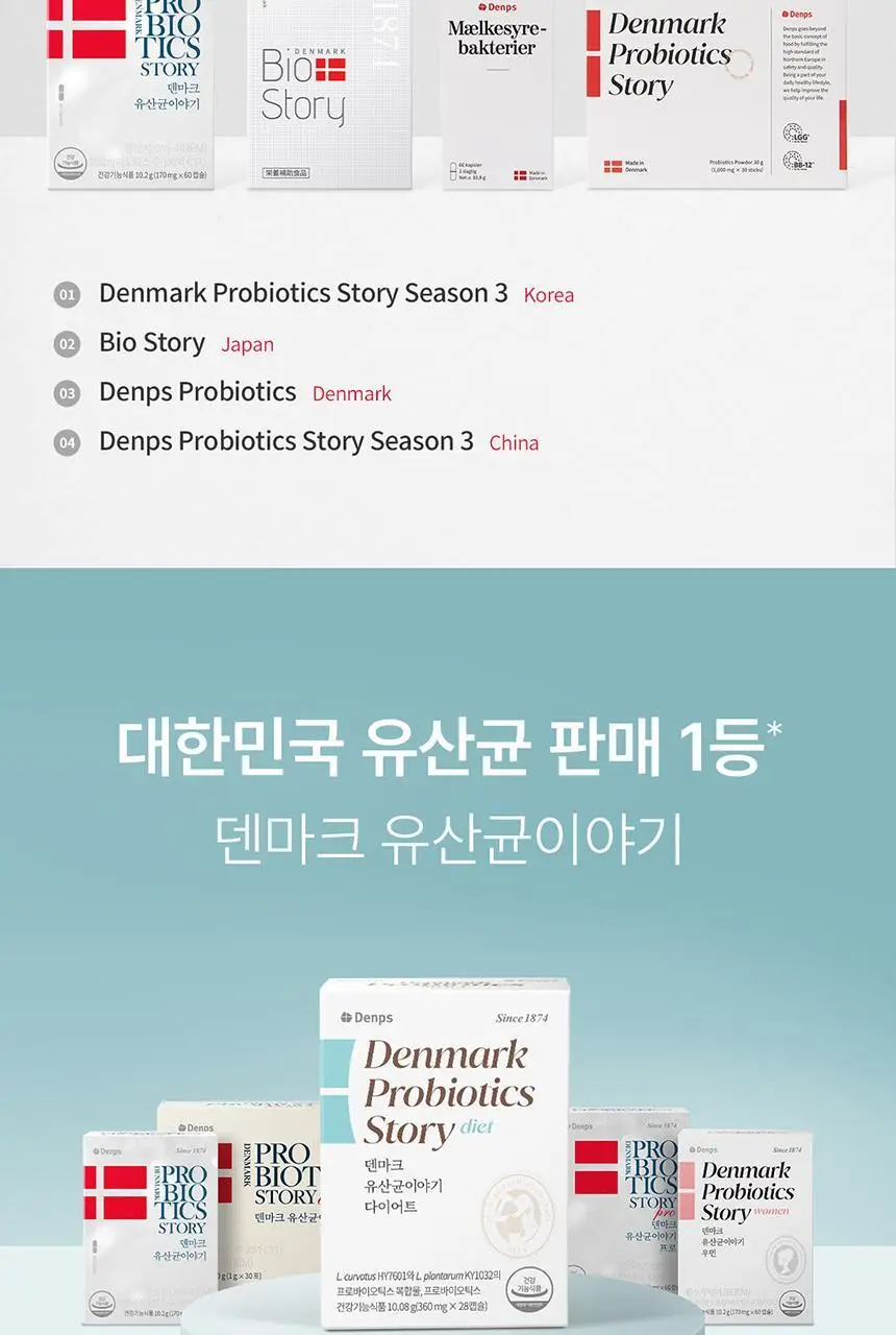 덴프스 덴마크 유산균이야기 다이어트 28캡슐 (28일분) 상세페이지 3
