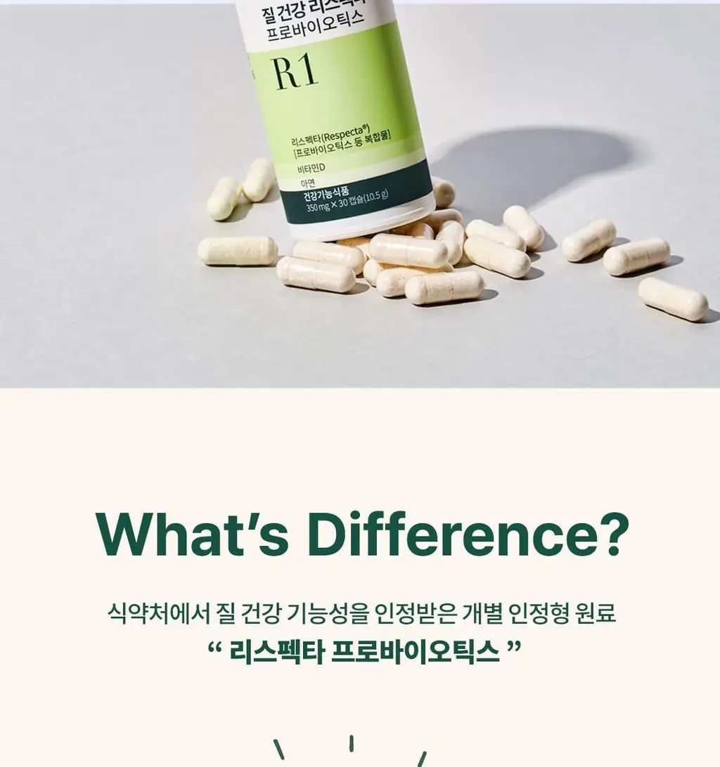 라엘 밸런스 질건강 리스펙타 프로바이오틱스 30캡슐 (30일분) 상세페이지 8