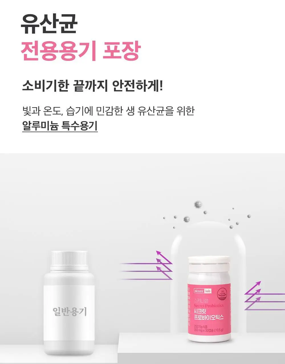 스키니랩 질유래 50억유산균 시크릿 프로바이오틱스 30캡슐 1박스 (30일분) 상세페이지 11