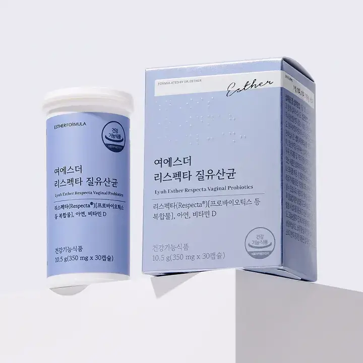 에스더포뮬러 닥터에스더 리스펙타 질유산균 30캡슐 (1개월분)