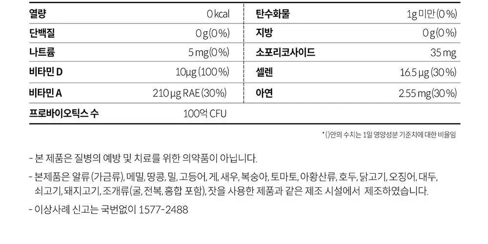 BNR17 갱년기유산균 비에날퀸 60캡슐*6박스 (6개월분) 상세페이지 34