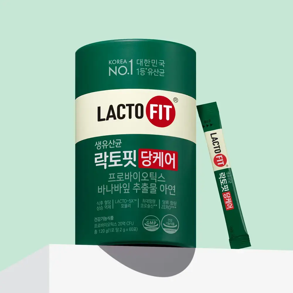 락토핏 당케어 60포 (2개월분)
