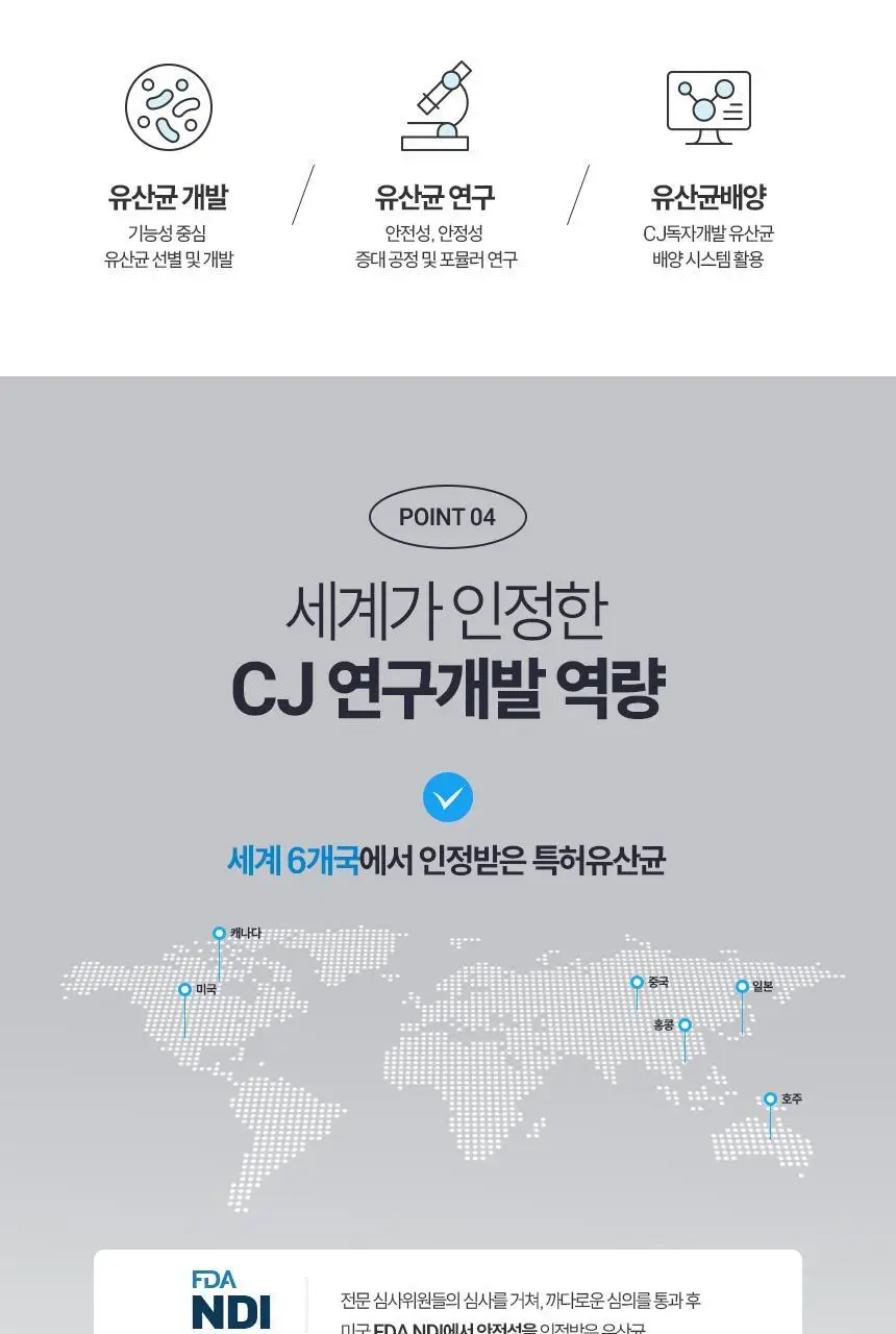 CJ 바이오코어 피부면역유산균 100억 30+10포 / 30캡슐 상세페이지 17