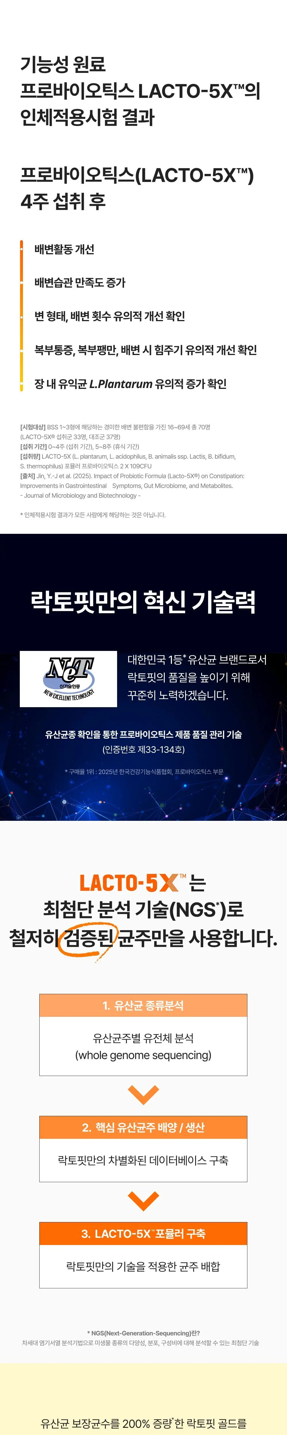 락토핏 골드 30포 (1개월분) 상세페이지 2