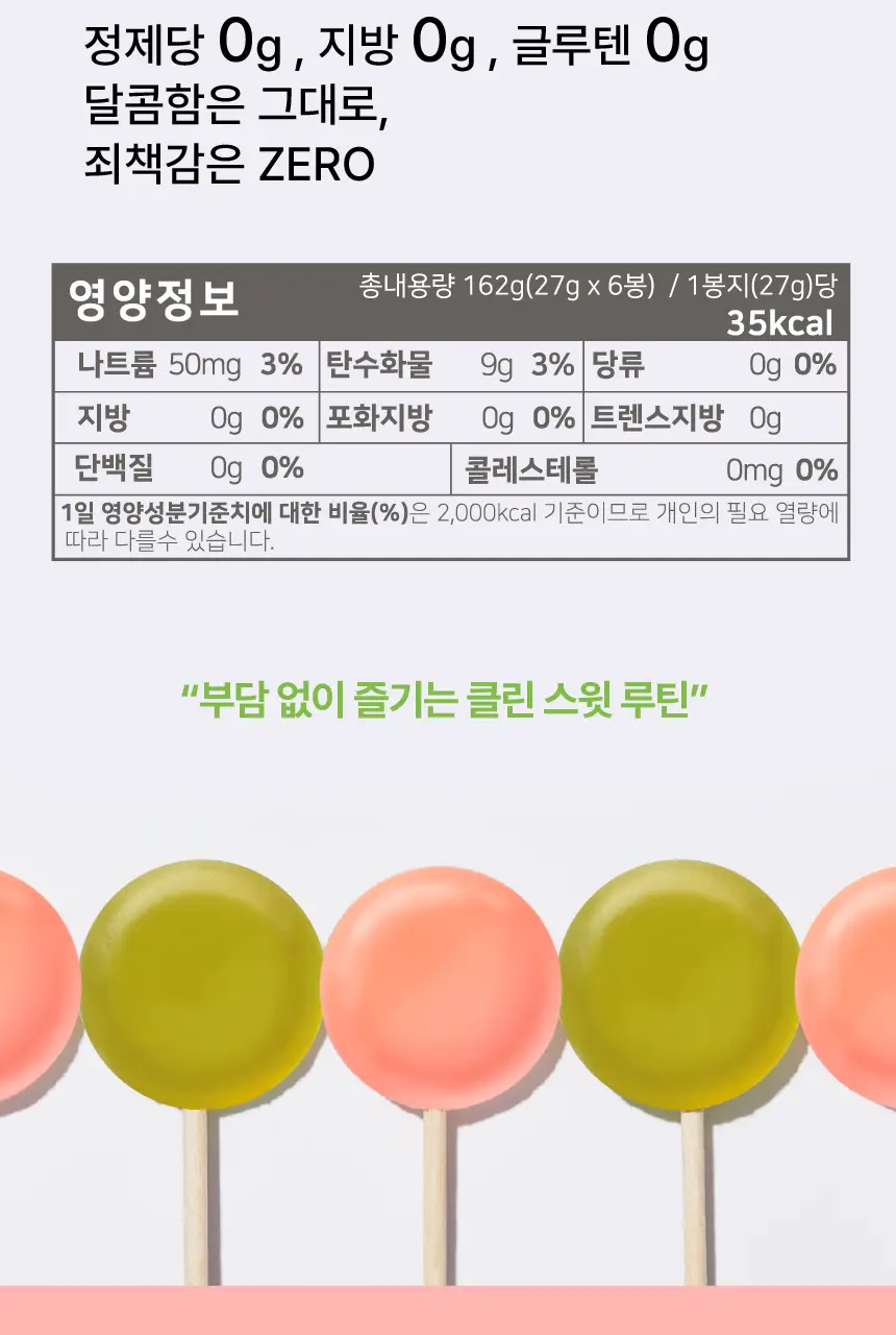 리부트 유산균 젤리 27g*6포 (6일분) 상세페이지 22
