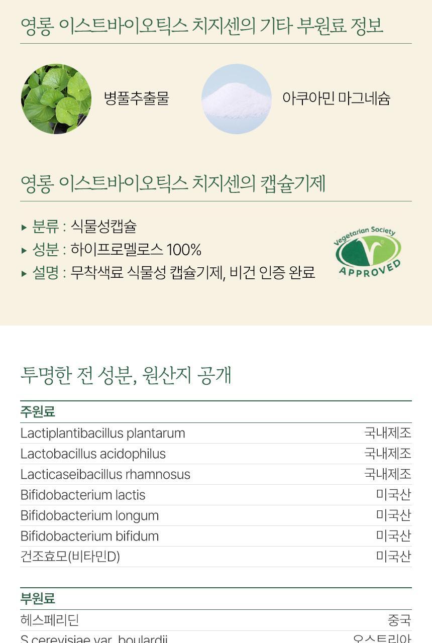 영롱 이스트바이오틱스 치지센 60캡슐 (1개월분) 상세페이지 53