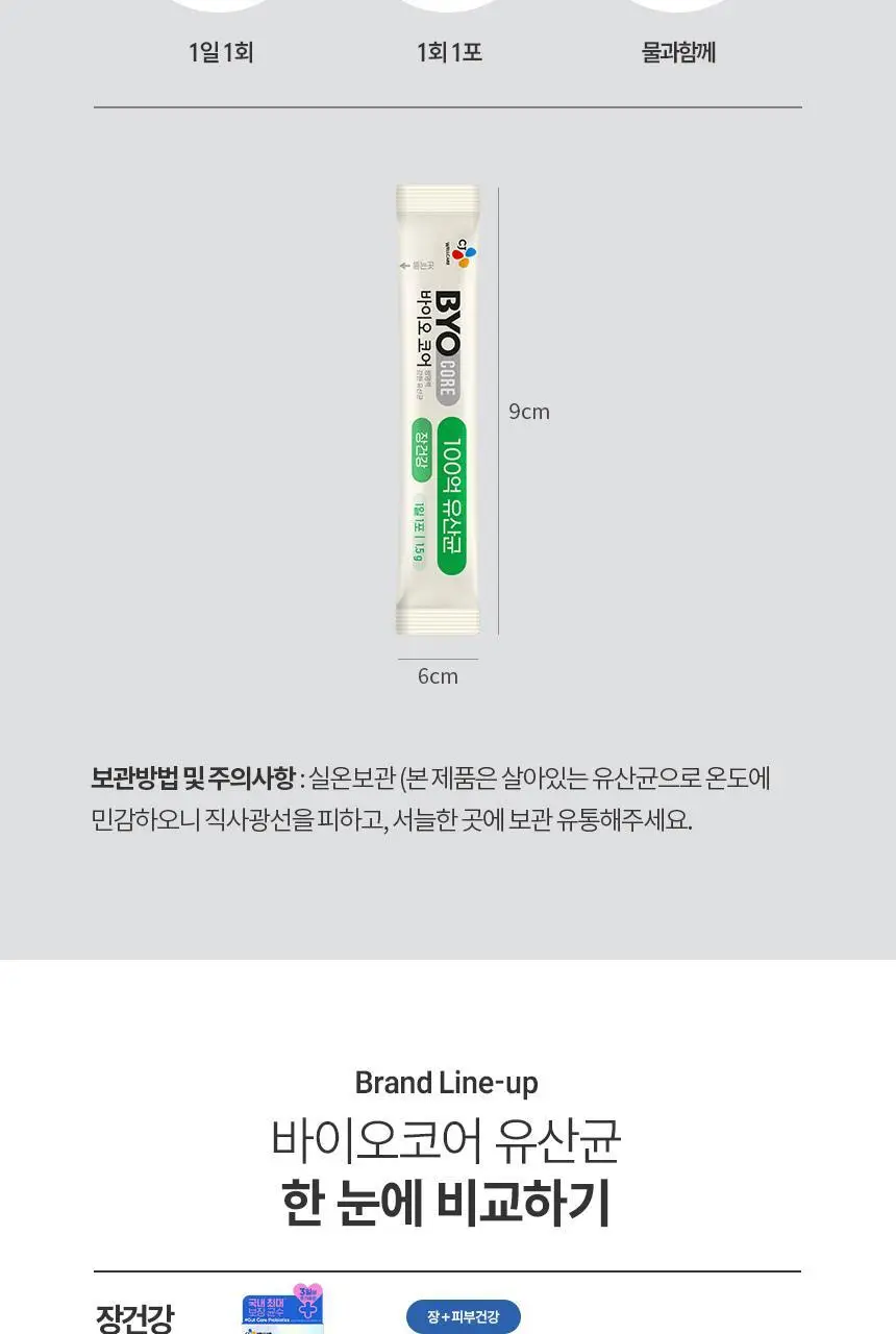 CJ 바이오코어 건강한 생유산균 100억 30포+10포 기획 (40일분) 상세페이지 15