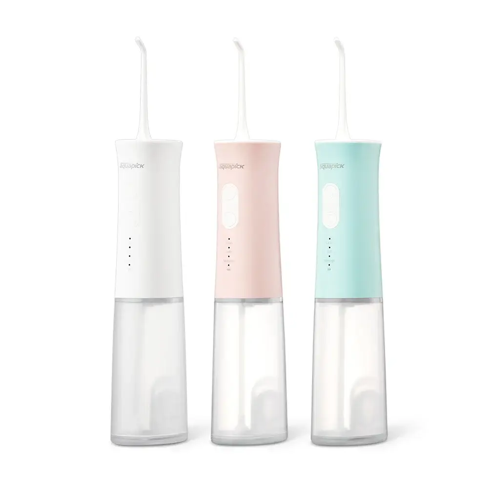 아쿠아픽 코드리스 구강세정기 AQ-205 3colors (화이트/핑크/민트)