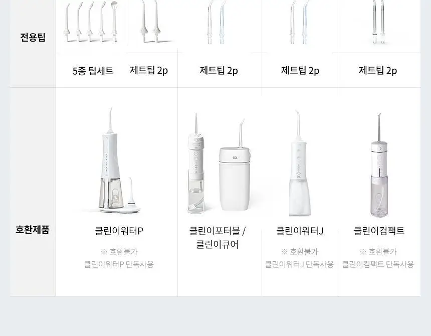오아 클린이워터B 휴대용 무선 구강세정기 상세페이지 52