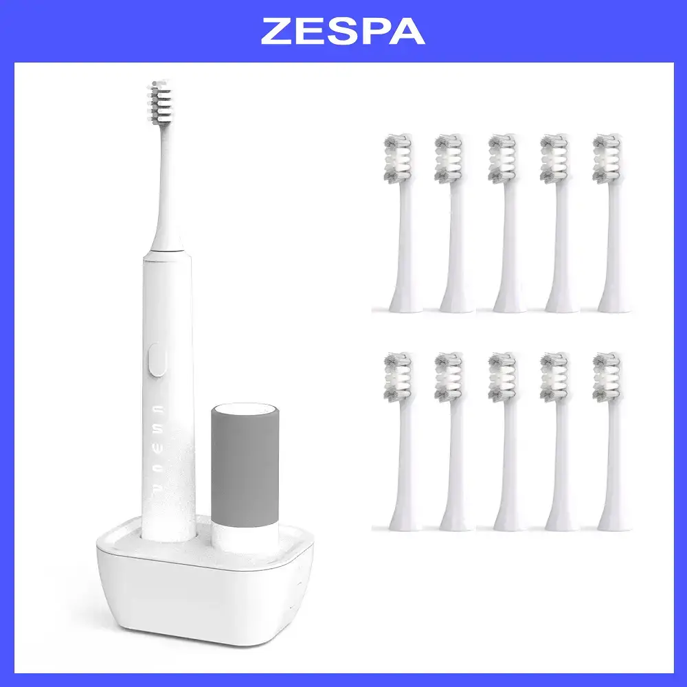제스파 클리덴 건조살균 음파전동칫솔 ZPL1125 + 리필칫솔모 10개입 ZPL1085N(5)