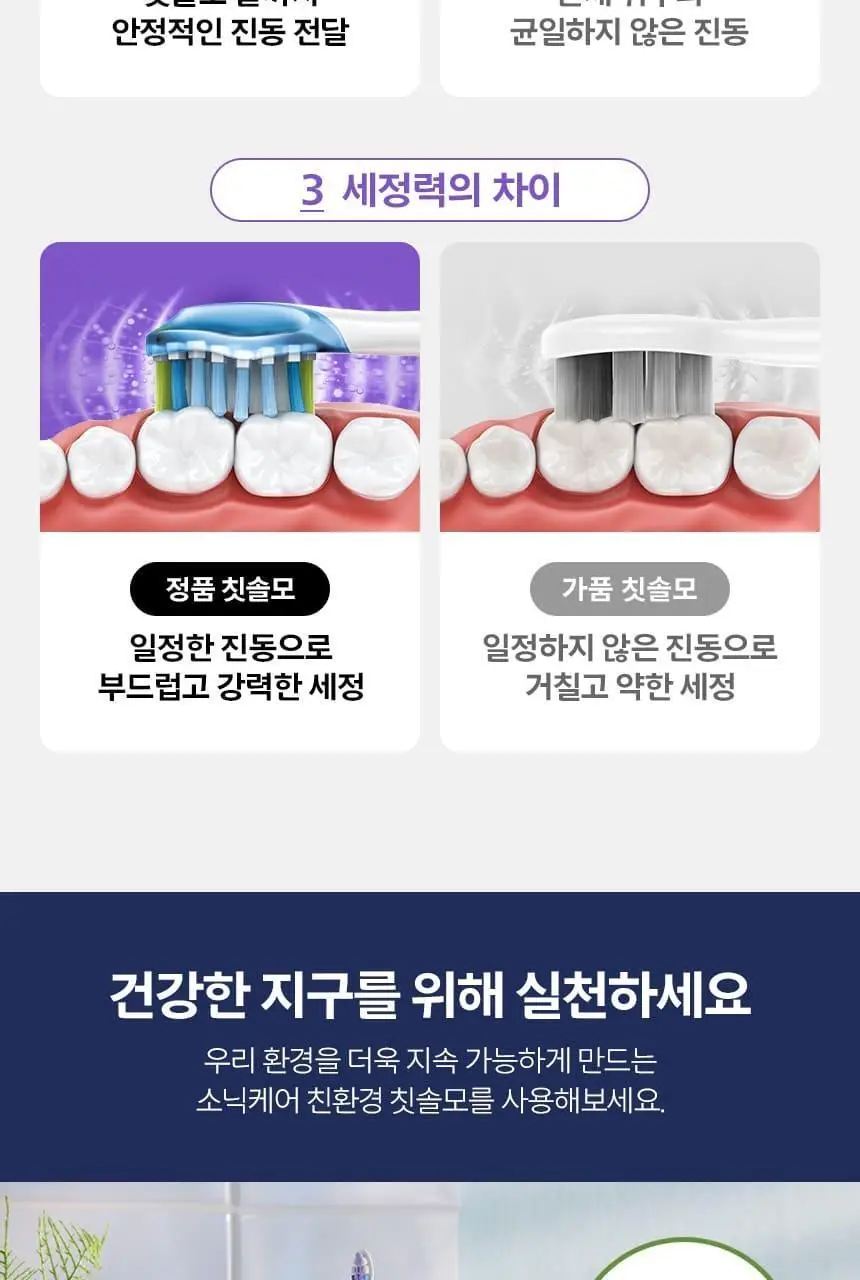 필립스 소닉케어 S2 센서티브 초미세모 칫솔모_HX6052/14 상세페이지 12