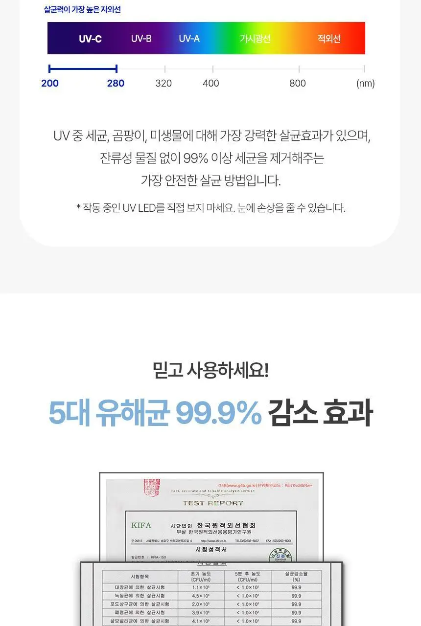알로 휴대용 칫솔 살균기 ATS1G 2color (크림, 블루) 상세페이지 8