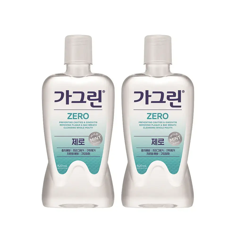 가그린 제로 더블 기획 (820ml+820ml)