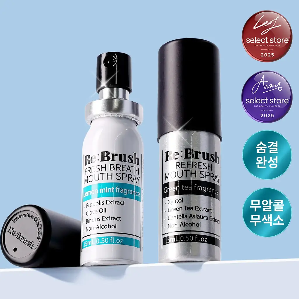 리브러쉬 무알콜 구강 스프레이 15ml 2종 택1