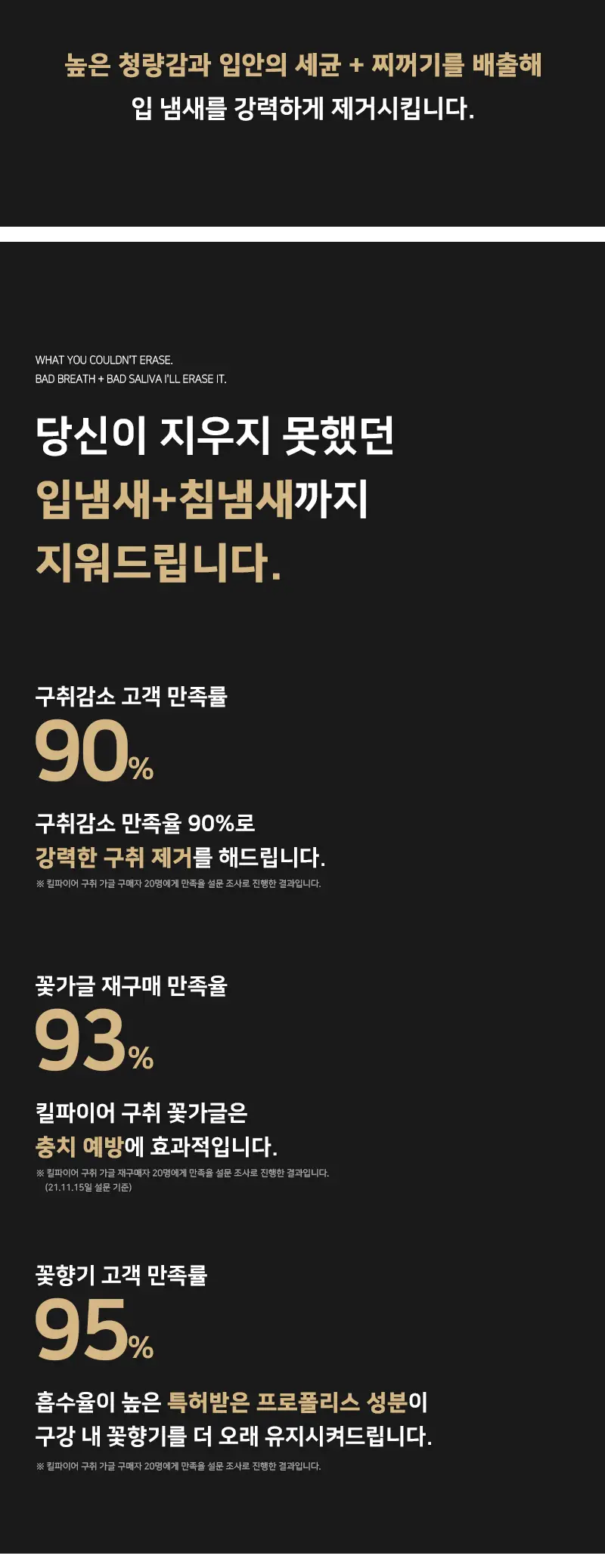 빠이러스 킬파이어 쿨가글액(플라워향) 500ml 상세페이지 23
