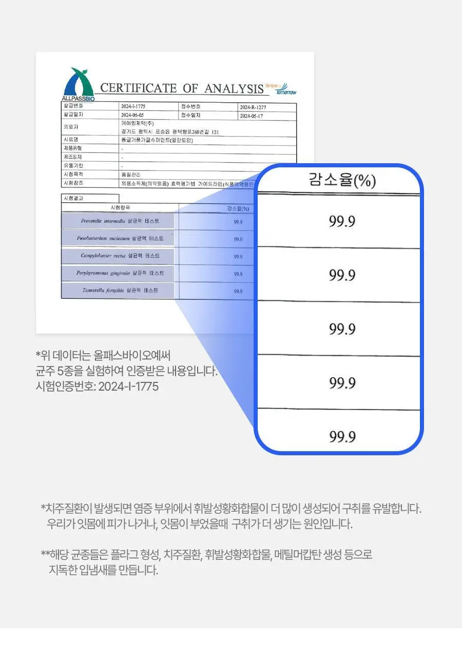 폼글 거품 가글 슈퍼민트 50ml 상세페이지 25