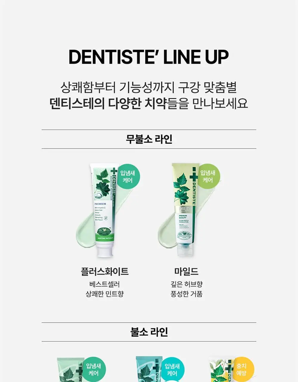 덴티스테 뉴플러스화이트 치약 100g 기획 (+마이브러쉬 칫솔 2p) 상세페이지 16